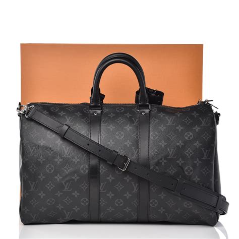 louis vuitton monogram eclipse keepall bandouliere 45|keepall bandoulière 45 monogram.